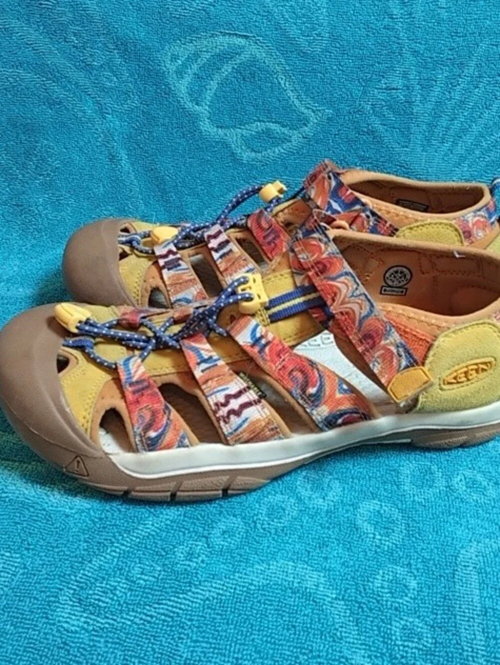 Keen Multicolor Outdoor Sandals - Yellow & Brown